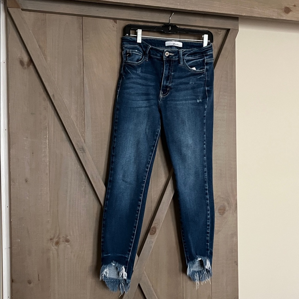 Dark Wash Ankle Jeans